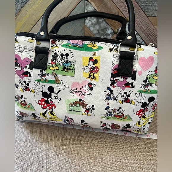 Disney Mickey Mouse White and Black Handbag - Picture 4 of 10